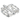 Taco Pedal - High Polished -Silver