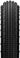 Panaracer Gravel King SK 26" Tire Black/Brown