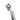 Sim Works Beatnik Post -Silver 300mm