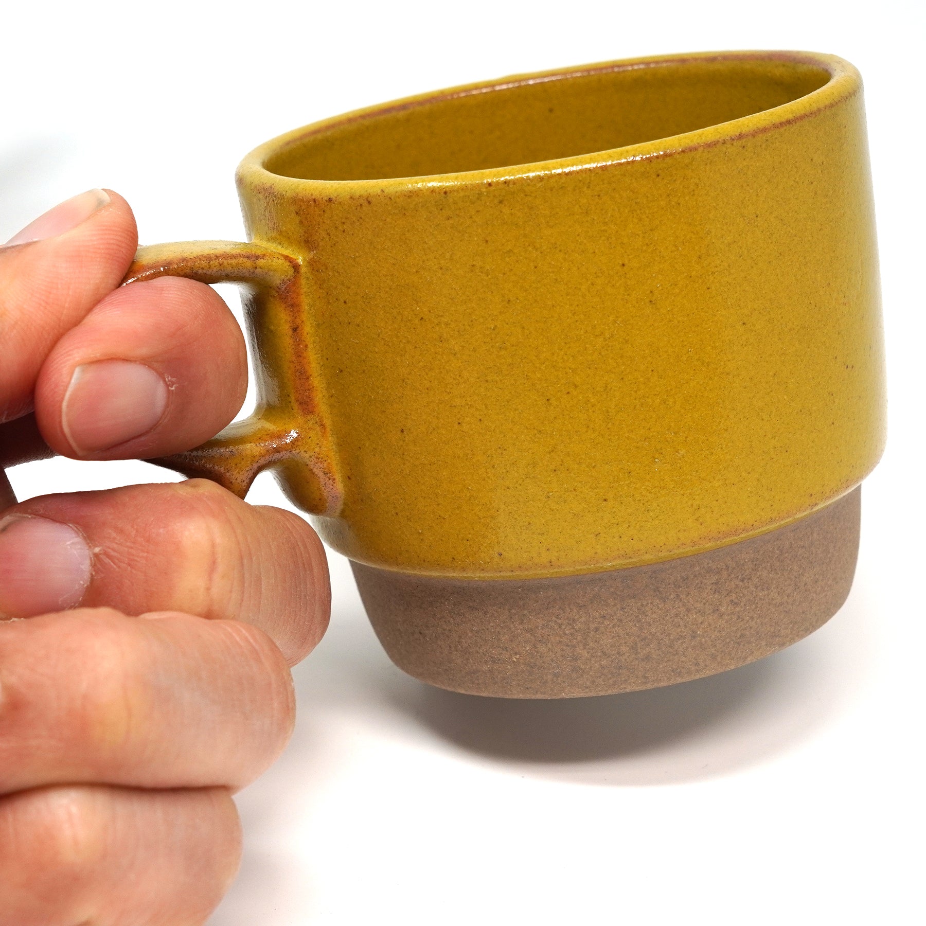 Aizen Hasami Japan mug cup　-Mustard-