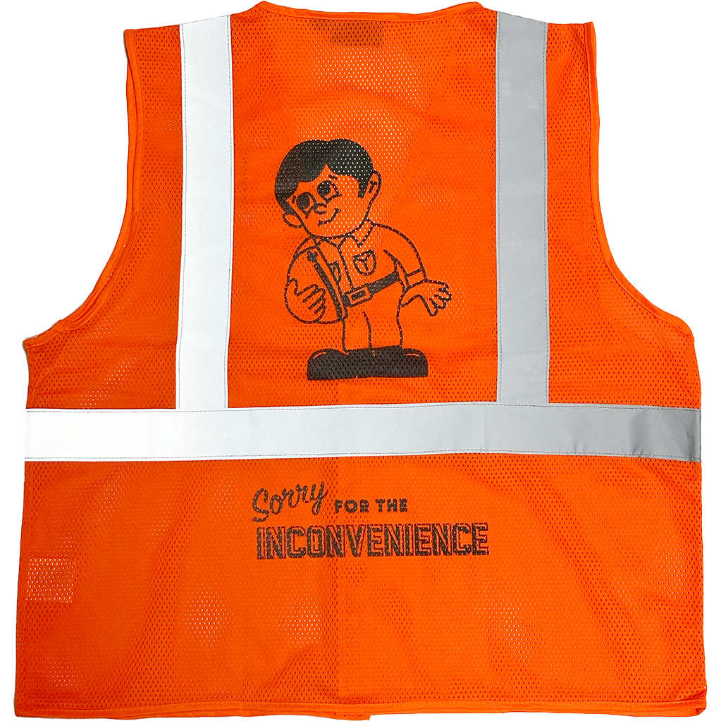 Safety Vest Neon Orange