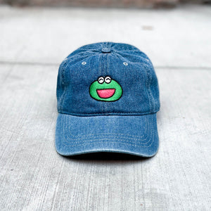 Oitama Frog cap -blue denim