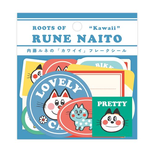 Rune Naito Cat Sticker pack