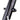 BLUE LUG downtube shift boss cover Black
