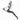 DIA-COMPE SS-6 brake lever (Silver/Black lever)