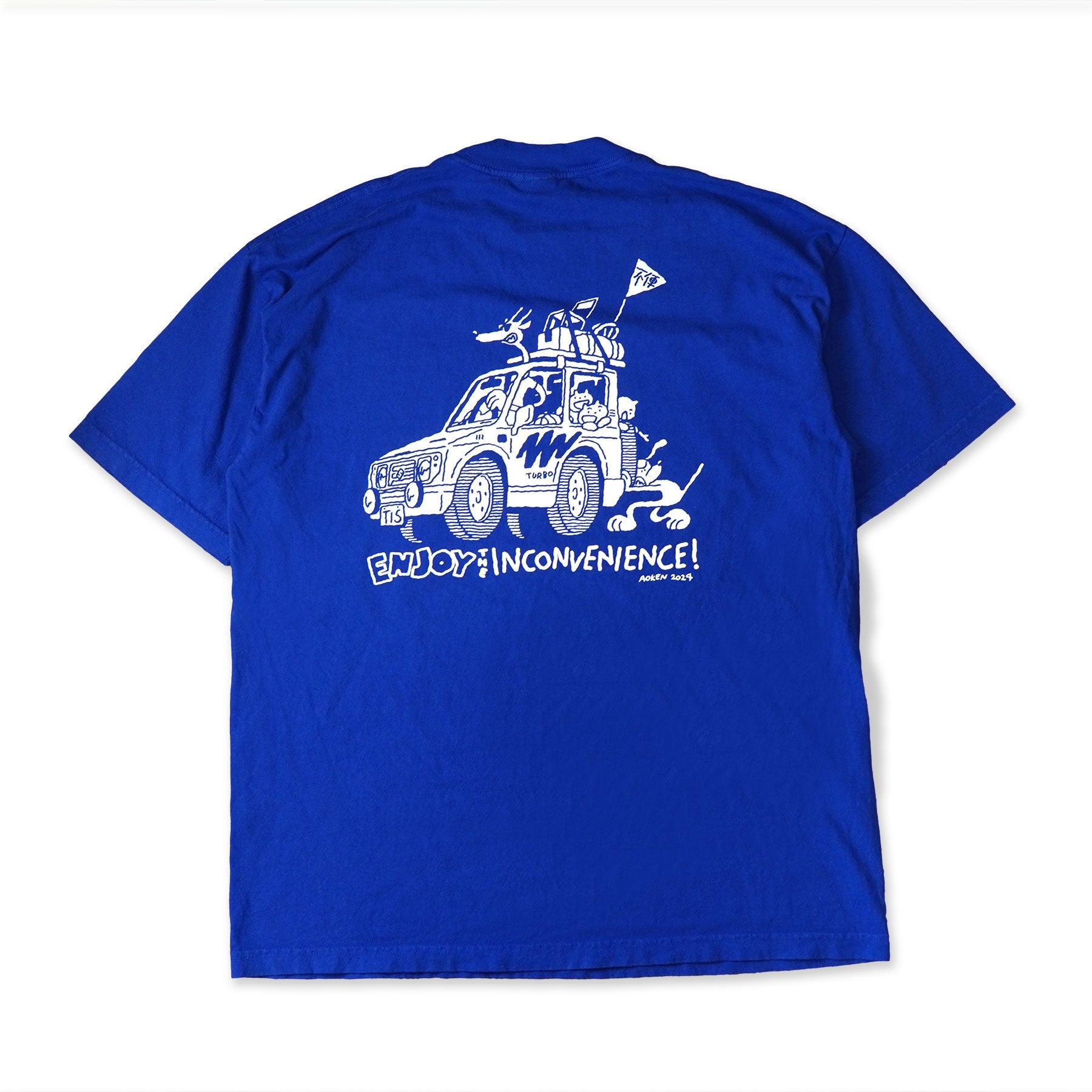 Kengo Aoki Art T-shirt -Blue – The Inconvenience Store