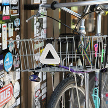 Load image into Gallery viewer, Blue Lug Triangle Bike Reflector
