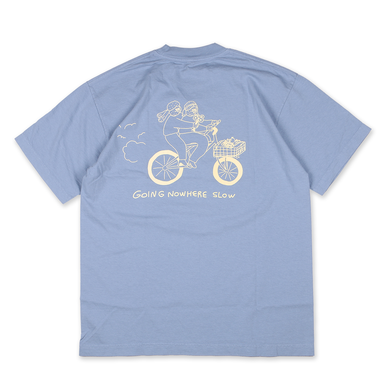 Mowhere Slower Going Nowhere Slow T-shirt - Light Blue – The Inconvenience Store