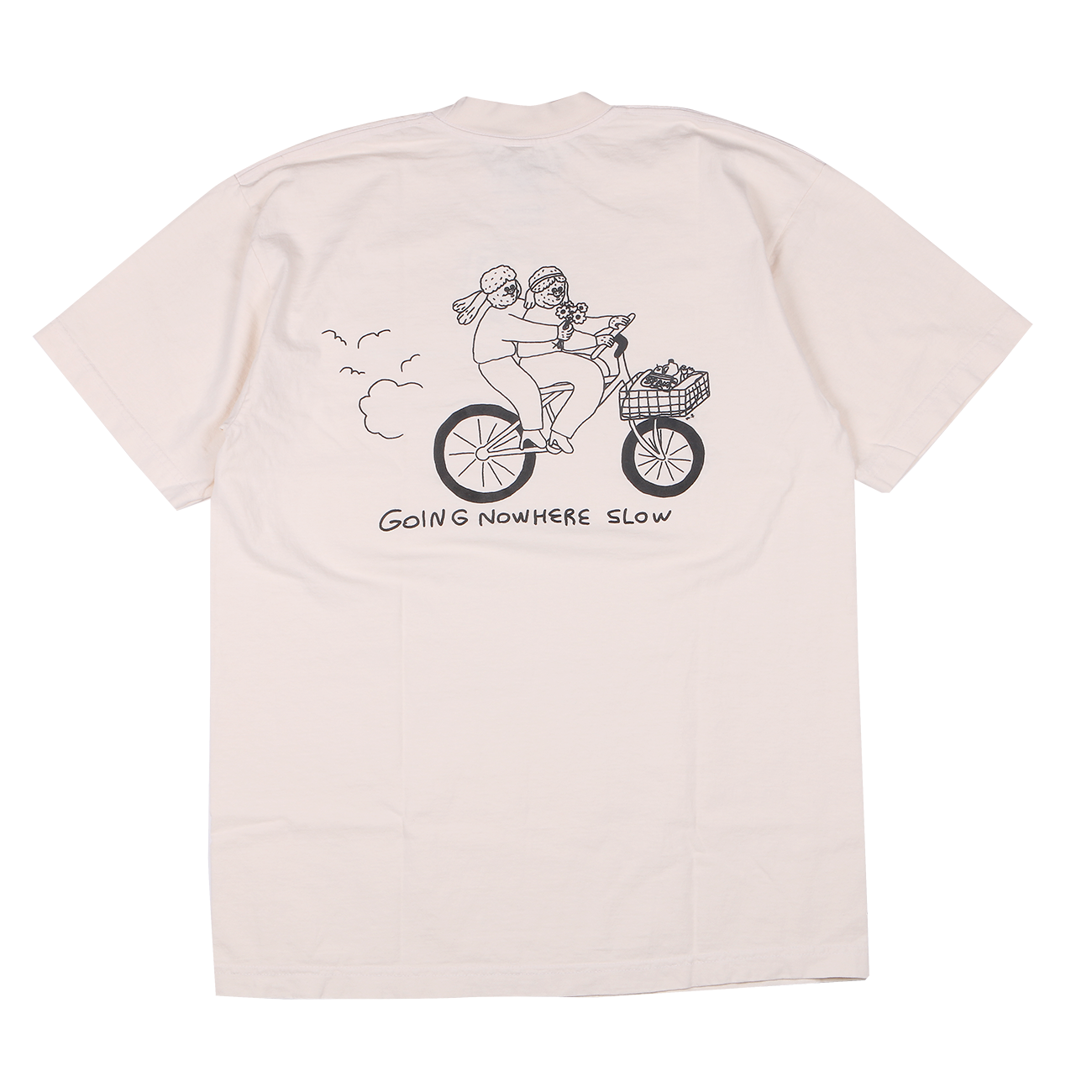 Mowhere Slower Going Nowhere Slow T-shirt - Cream – The Inconvenience Store