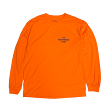 Load image into Gallery viewer, Night Ride Long Sleeve T-Shirt Neon Orange