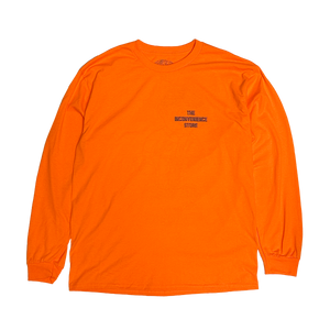 Night Ride Long Sleeve T-Shirt Neon Orange