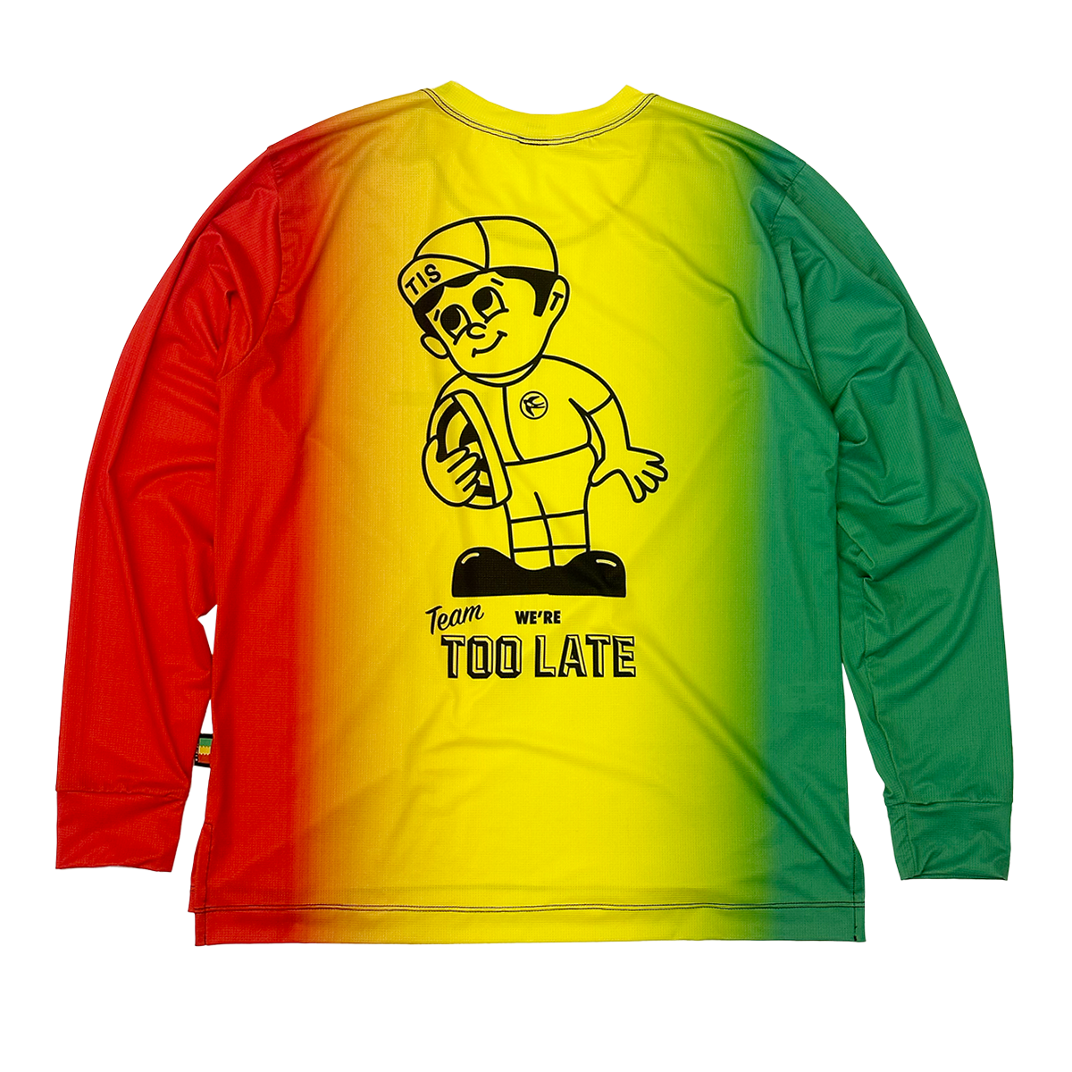 Team Too Late/The Inconvenience Store Virgil Tech Shirt Rasta