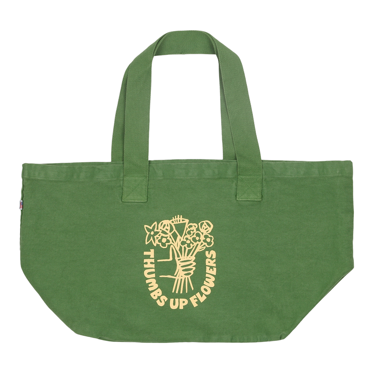 Thumbs Up Flowers Large Tote