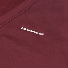 Load image into Gallery viewer, Ask someone else Cardigan - Burgundy