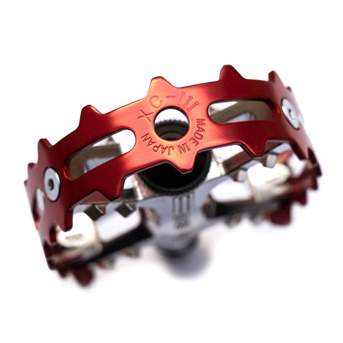 MKS XC-III Bear Trap Pedal Red