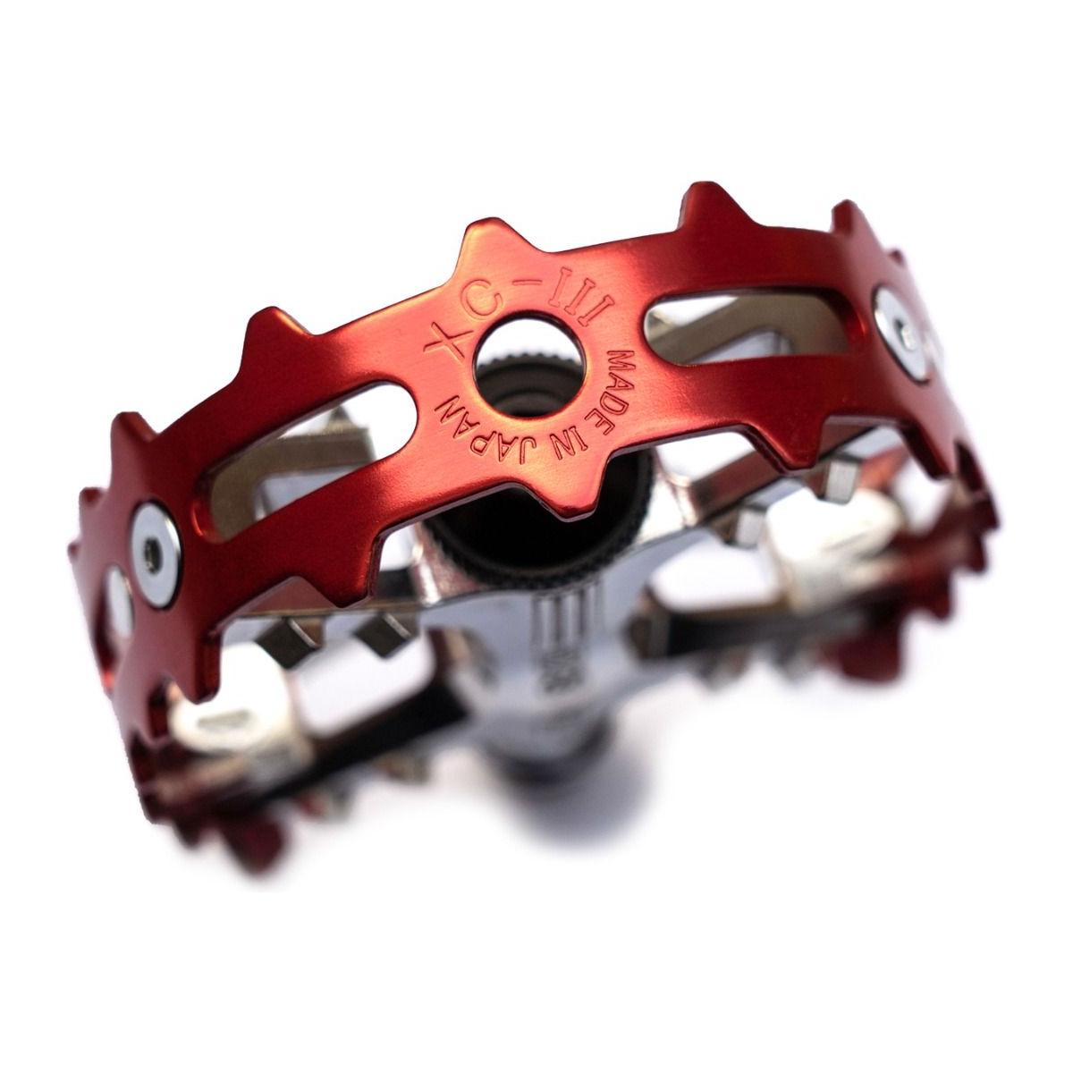 MKS XCIII Bear Trap Pedal Red The Inconvenience Store