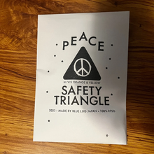 Load image into Gallery viewer, Peace Sports Safety Triangle Reflector 2023 VERSION