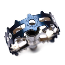 Load image into Gallery viewer, MKS XC-III Bear Trap Pedal Blue