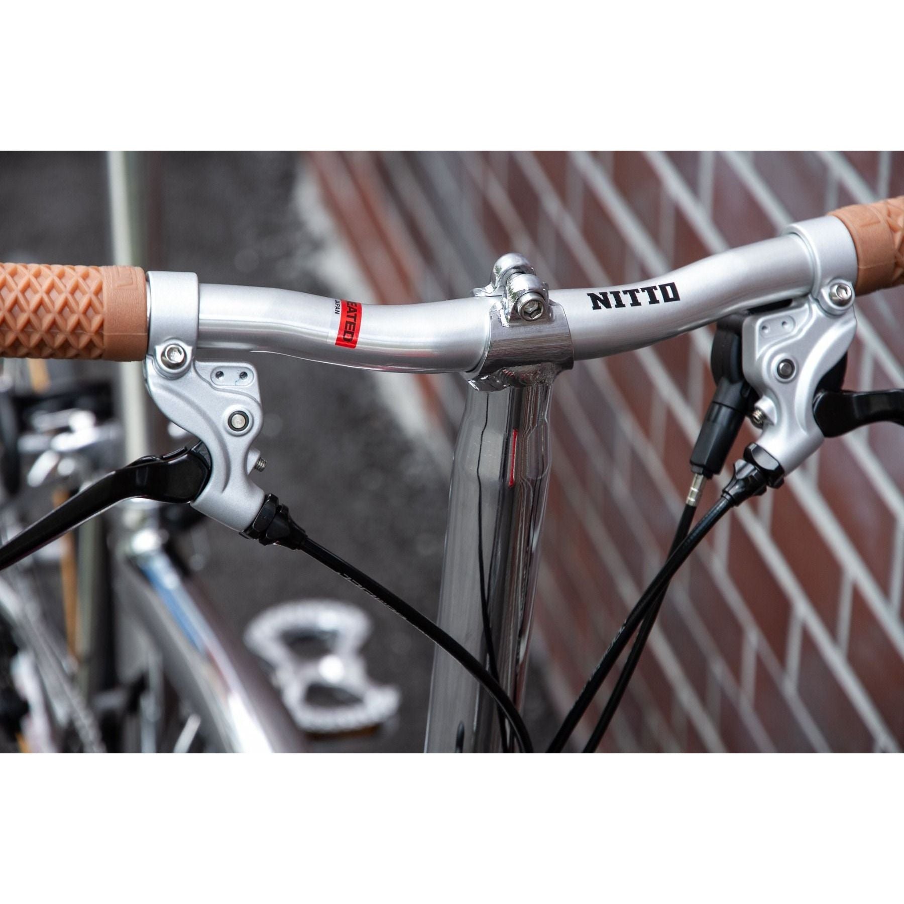 NITTO b809 wide riser bar (silver) ピスト-